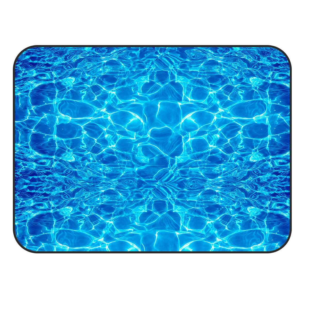 Water Ripple Sponge Rillet Rubber Rugs - LeobonZone