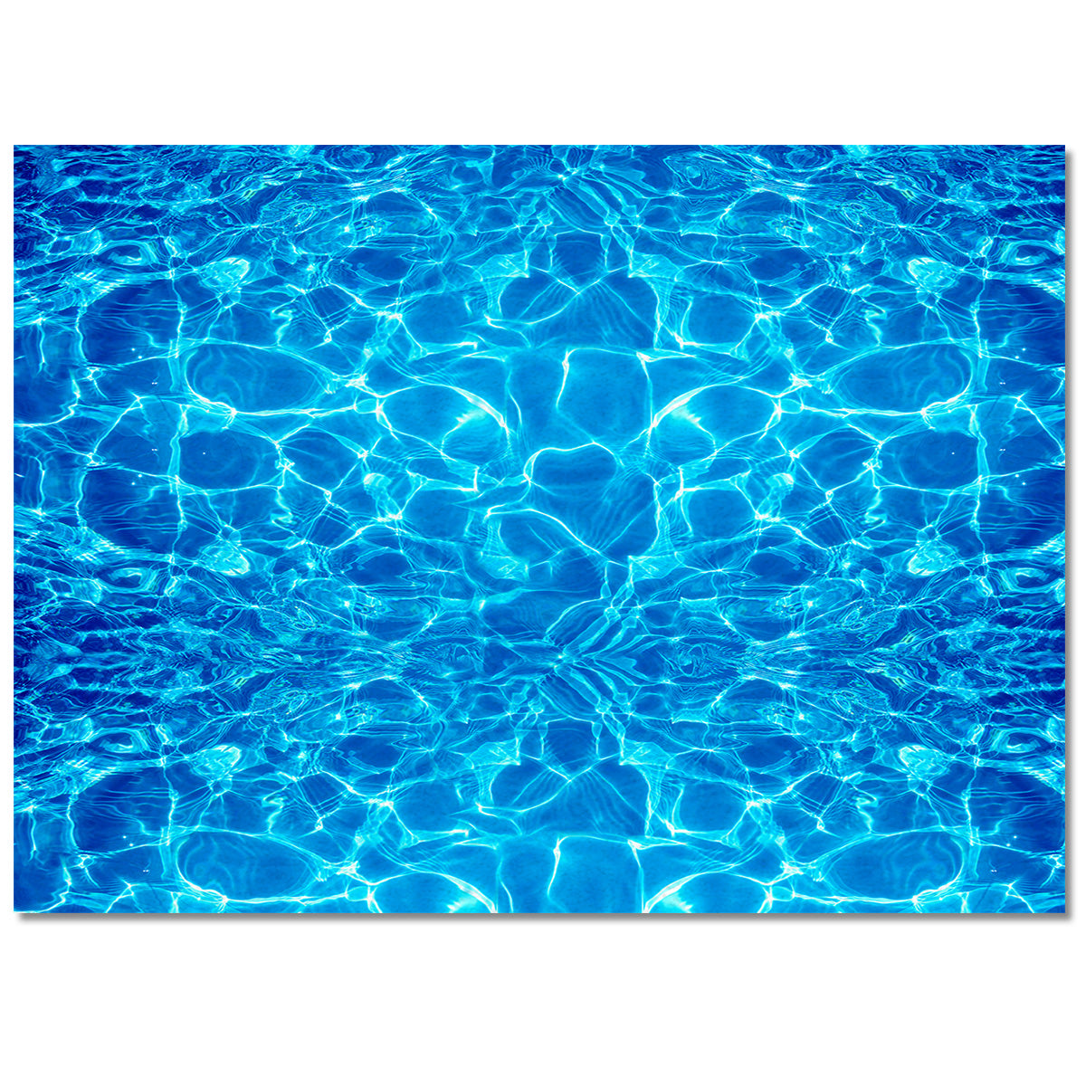 Water Ripple Right Angle Felt Rugs - LeobonZone