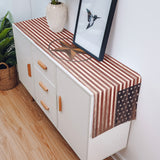 Retro American flag stars Table Runner Place Mats - LeobonZone