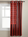 Red Retro American flag Independence Day window curtains - LeobonZone
