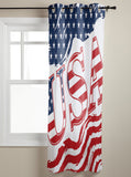 USA flag Independence Day Blackout Curtain - LeobonZone