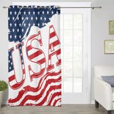 USA flag Independence Day Blackout Curtain