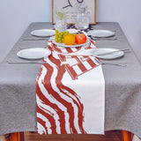 USA flag Independence Day Table Runner Place Mats - LeobonZone