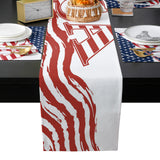 USA flag Independence Day Table Flag And Table Mat Suit - LeobonZone