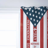 Independence Day Date window curtains - LeobonZone