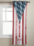 Independence Day Date window curtains - LeobonZone