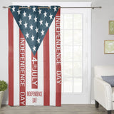 Independence Day Date window curtains - LeobonZone