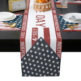 Independence Day Date Table Flag And Table Mat Suit - LeobonZone