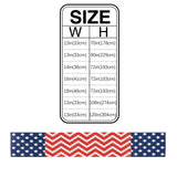 Star wave Independence Day Table Runner Place Mats - LeobonZone