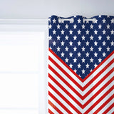 Creative flag of Independence Day window curtains - LeobonZone