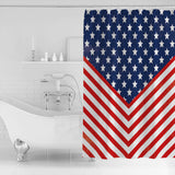Creative flag of Independence Day Shower Curtain