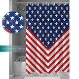 Creative flag of Independence Day Shower Curtain - LeobonZone