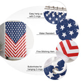 Creative flag of Independence Day Shower Curtain - LeobonZone