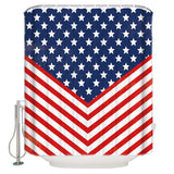 Creative flag of Independence Day Shower Curtain - LeobonZone