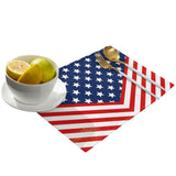 Creative flag of Independence Day Personalized Table Placemats - LeobonZone