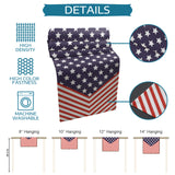 Creative flag of Independence Day Table Runner Place Mats - LeobonZone