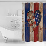 American Independence Day punk style Shower Curtain - LeobonZone