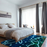 Summer ocean biological Sponge Rillet Rubber Rugs - LeobonZone