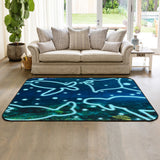 Summer ocean biological Sponge Rillet Rubber Rugs