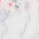 Pink Marble peach blossom Leather Doormat - LeobonZone