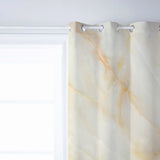 Beige Marble Texture window curtains - LeobonZone