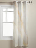 Beige Marble Texture window curtains - LeobonZone