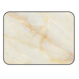 Beige Marble Texture Sponge Rillet Rubber Rugs - LeobonZone
