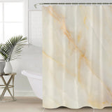 Beige Marble Texture Waterproof Durable Shower Curtain - LeobonZone