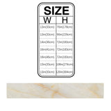 Beige Marble Texture Table Runner Place Mats - LeobonZone