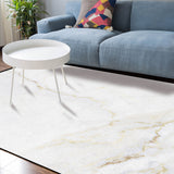 Simplicity Gray Marble texture Sponge Rillet Rubber Rugs - LeobonZone