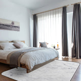 Gray Marble Texture Sponge Rillet Rubber Rugs - LeobonZone