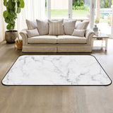 Gray Marble Texture Sponge Rillet Rubber Rugs - LeobonZone