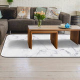 Gray Marble Texture Sponge Rillet Rubber Rugs - LeobonZone