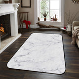 Gray Marble Texture Sponge Rillet Rubber Rugs - LeobonZone