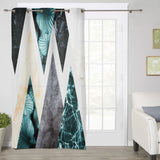 Marbling texture of tropical plants and water window curtains - LeobonZone