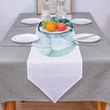 Simplicity Marbling texture of tropical plants Table Runner Place Mats Sharp Angle - LeobonZone