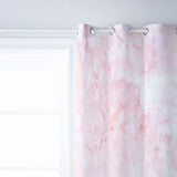 Pink Marble Texture window curtains - LeobonZone