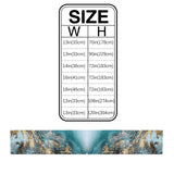 Marble texture Golden line Table Runner Place Mats - LeobonZone