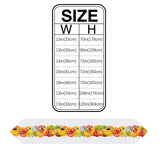 Tropical fruits in summer Sharp Angle Table Runner Place Mats - LeobonZone