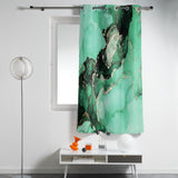 Green Marble Texture in Phnom Penh window curtains - LeobonZone