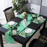 Green Marble Texture in Phnom Penh Table Flag And Table Mat Suit Sharp angle