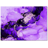 Purple Marble Texture in Phnom Penh Right Angle Felt Rugs - LeobonZone