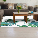 World Map Ink Painting Sponge Rillet Rubber Rugs - LeobonZone