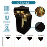 Gorgeous Golden Rose Table Runner Place Mats - LeobonZone
