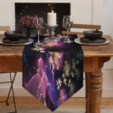 Colorful Flowers Table Runner Place Mats - LeobonZone