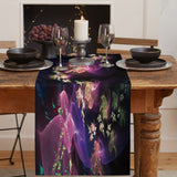 Colorful Flowers Rectangle Tablecloth - LeobonZone