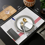 Statue of liberty on Independence Day Personalized Table Placemats - LeobonZone