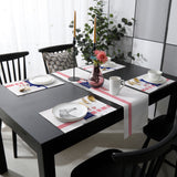 Statue of liberty on Independence Day Table Flag And Table Mat Suit - LeobonZone