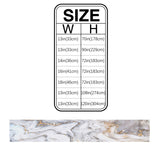 Marble yellow and white wavy pattern Table Runner Place Mats - LeobonZone