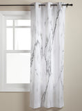 Black crack in Gray marble window curtains - LeobonZone